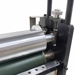 110VAutomatic Double-sided Gluing Machine Glue Coating Machine for Paper Leather