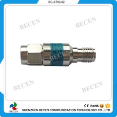 2W SMA-JK Coaxial Attenuator DC-6GHz 50ohm 1dB 3db 5db 6db 10db 15db 20db 30db