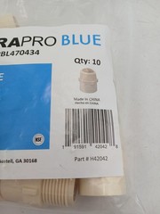 HYDRAPRO BLUE HPBL470434 3/4 In CPVC Male Adapter Slip X MIP 10 Pack New