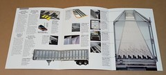 1990s East Manufacturing Trailers Semi Truck Dump Brochures Sheets LOT OF 7