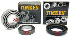 REAR Left & Right Timken Wheel Bearing W/ Seal Set For 04-07 Nissan Titan