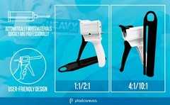 New Dental Impression Universal Cartridge Dispenser Delivery Gun 4:1 10:1