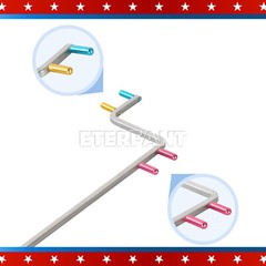 5xUniversal Aiming Arm Color Coded Rinn XCP-ORA Style X-Ray Positioning System
