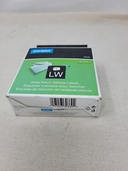 Dymo Lw 30330 White Return Address Labels 3/4 X 2″ Count 500