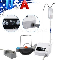 Dental Implant Motor System Touch Screen 1:5 LED Contra Angle Handpiece Mini AS