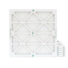 Glasfloss ZL 20x20x1 MERV 10 (FPR 7) Pleated Furnace Air Filters. 6 Pack
