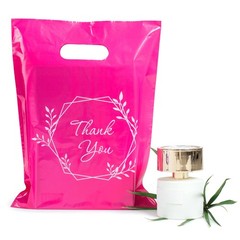 Choice Marts Merchandise Bags 100 Pink Color 9″x12″ Size 1.5Mil Thick Glossy …