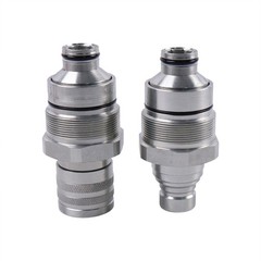 Flat Face Coupler Kit 373-6967 373-6968 for Caterpillar 232D 236D 242D 239D 259D