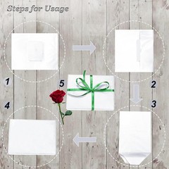 500 Sheets 14″x20″ 20″x 30″ White Wrapping Tissue Paper Bulk for Gift Bags White