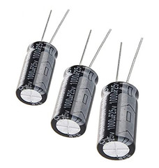 (Pack of 12 Pieces) 1000Uf 25V Capacitor, Aluminum Electrolytic Capacitor 1000Uf
