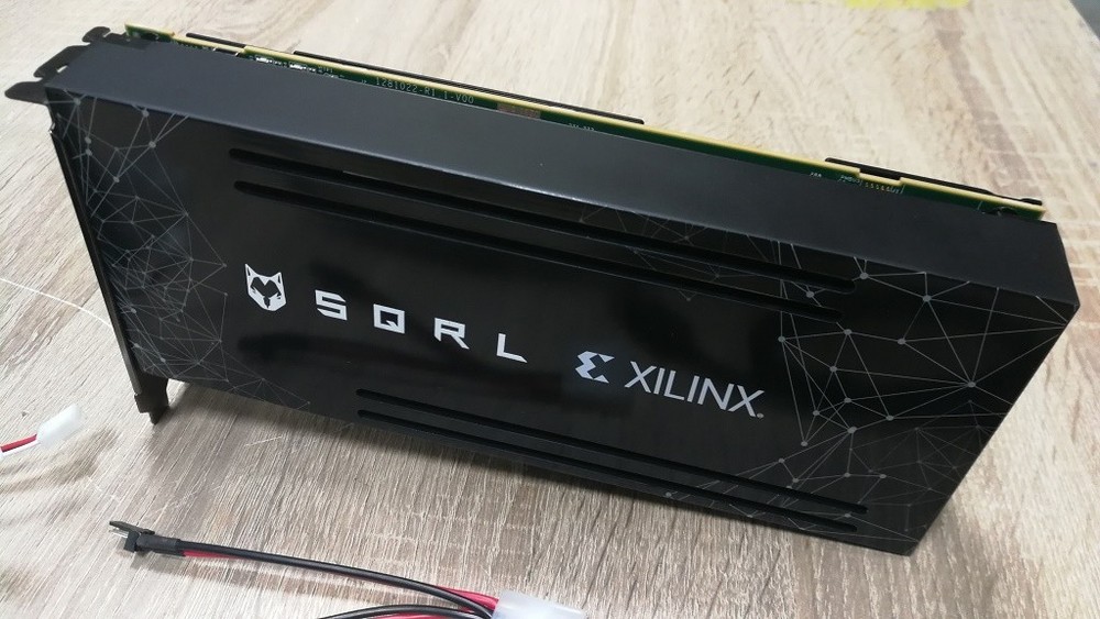 XILINX VU9P FPGA BCU 1525 SQRL (64GB DDR4 optional for each board)
