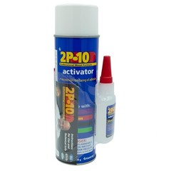 2P-10 SoloKit – Instant Adhesive & Activator Set Professional Woodworking Glu…