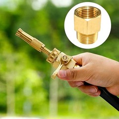Brass Hose Pipe Fitting Reducer 1/4 Male To 1/2 Female Npt Adapter 80 Characters