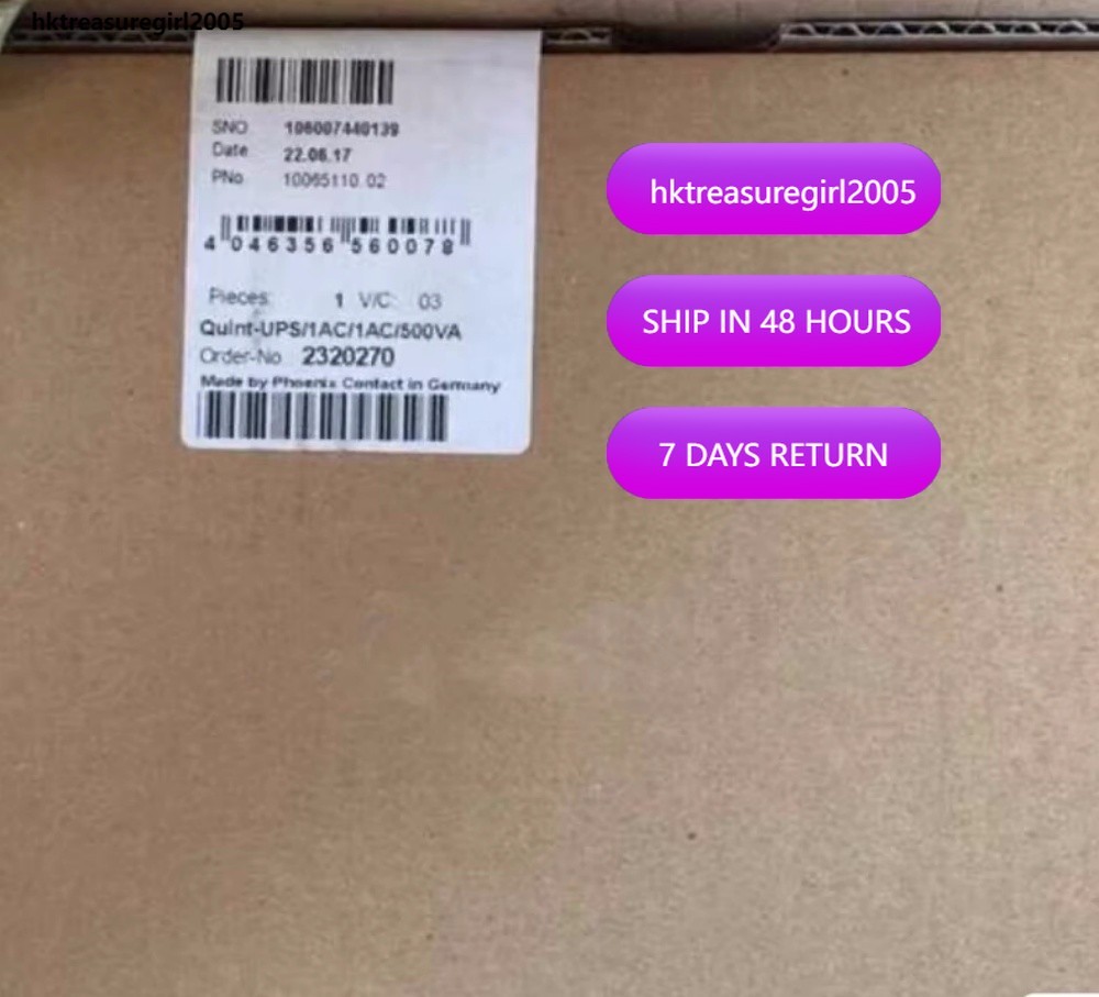PHOENIX QUINT-UPS/ 1AC/ 1AC/500VA 2320270 uninterruptible power supply