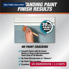 DAP Alex Plus Acrylic Latex Caulk, White, 10.1 Oz (7079818152)