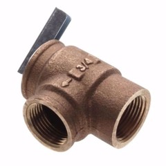 Conbraco 10-408-05 3/4 Female X 3/4 Female 30 PSI Boiler Pressure Relief Valve