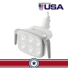 Oral LED Light Induction Lamp for Dental Unit Chair 6 LED Adjustable Brightness