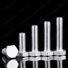 Aluminum Alloy 6061 Hexagon Bolts Hex Head Cap Screws M4 M5 M6 M8 M10 M12 M16