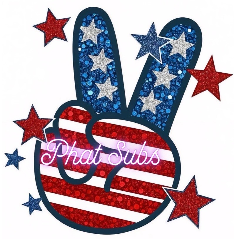 Sublimation Print Peace Sign The 4th Ready To Press Heat Transfer