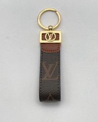 Louis Vuitton Leather Monogram Dauphine Dragonne Key Holder