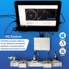 LibreVNA Portable NanoVNA Vector Network Analyzer- AURSINC Antenna Analyzer 1…
