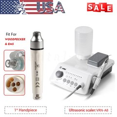 VRN Dental Ultrasonic Scaler &LED Detachable Handpiece /Scaling Perio Endo Tips