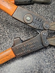 Vintage NICOPRESS 51-C-887 Oval C Crimping Tool National Telephone Supply Co.