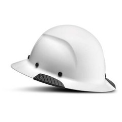 Lift Safety DAX Carbon Fiber Full Brim Hard hat White HDC-18WG (New Blemished)