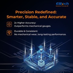 Elitech DMG-2SE 2-Way HVAC Manifold Gauge Set 88 Refrigerants Automotive AC Tool