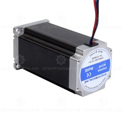 STEPPERONLINE Nema 23 Stepper Motor 425oz.in with 8mm Shaft 4.2A 113mm CNC