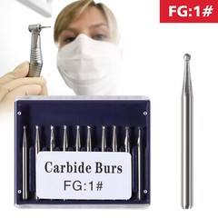 Dental Carbide Tungsten Steel Burs Crown Metal Cutting Drill Break Drills Bur