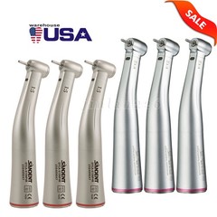Dental 1:5 Increasing Handpiece Contra Angle LED For NSK Electric Motor E-Type