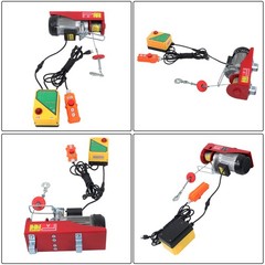 Mini Electric Hoist PA600 1320lbs & Wireless Remote Control 110V Height 40ft/12m