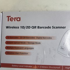 TERA HW0002 2D Wireless Barcode Scanner – Orange