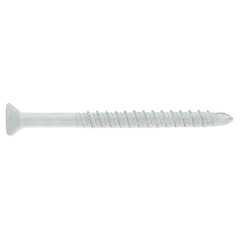 1/4″ White Ruspert Phillips Flat Head Concrete Screw – Select Length & Pkg Qty