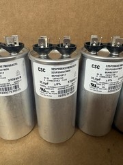5 Pack CSC 35 uF Run Capacitor 35 MFD, 370V, Round, 50/60Hz LB23