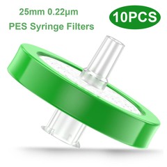 PES Syringe Needle Filter(Polyethersulfone)Non-Sterile 25mm,0.22μm Hydrophilic