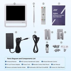 17 Inch Dental Intra Oral Camera 16 Megapixel Intraoral LCD Monitor With Holder