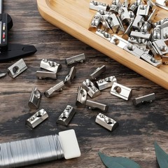100 Pcs 40 Series M8 Thread T Spring Nut Carbon Steel European Standard M8 T Nut