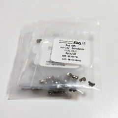 100 Sets 400Pcs Dental Buccal Tube 2nd Roth 0.022 Bondable No-cov U1/L1 4pcs/set