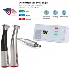 ABDENT Dental Electric LED Brushless Micro Motor/1:5 1:4.2 Increasing Handpiece