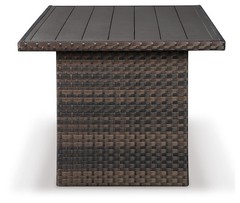 Signature Design by Ashley Contemporary Easy Isle Multi-Use Table Dark