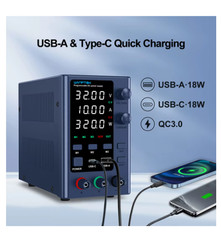 Wanptek Adjustable Lab Power Supply DC 30V 60V 120V
