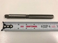 9/16″ BEARD Carbon Steel Hand Reamer Straight Flute Made in USA