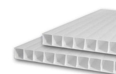 (50 Pack) WHITE CORRUGATED BLANK SIGN SHEET 4MM X 24″ X 18″ HORIZONTAL SIGNS