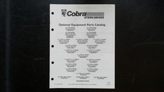 OMC Cobra Stern Drives Optional Equipment Parts Catalog 986550 1989