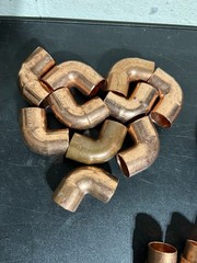 75 -NIBCO MUELLER EPC 3/4″ COPPER FITTINGS SWEAT SOLDER MADE IN USA