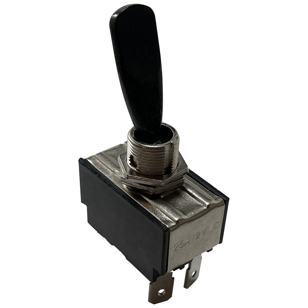 Heavy Duty Off / On (1) / On (1+2) Metal Toggle Switch 20 Amps 12 Volt Fits 1/2″