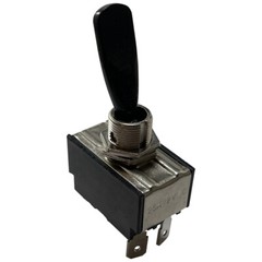 Heavy Duty Off / On (1) / On (1+2) Metal Toggle Switch 20 Amps 12 Volt Fits 1/2″