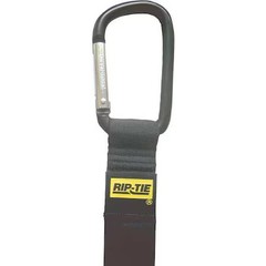 Rip-Tie J-B9-C05-Bk Cable Tie Strap, 9 In L, 2-1/2 In Max Bundle Dia., Black,